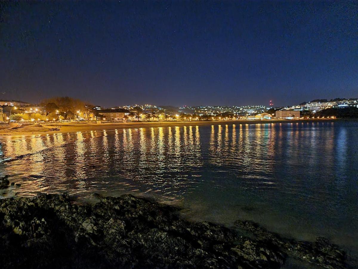 Precioso Atico Frente A La Playa De Santa Cristina Corunha Exterior foto