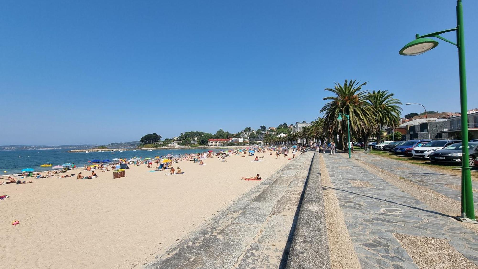 Precioso Atico Frente A La Playa De Santa Cristina Corunha Exterior foto